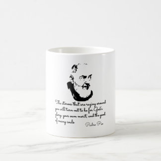 Verbazingwekkende Padre Pio Quotes over het Spirit Koffiemok