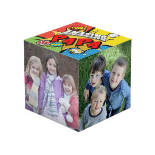 Verbazingwekkende Papa Photo Cube Kubus