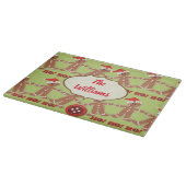 Verbazingwekkende peperkoek mannen snijplank (Hoek)