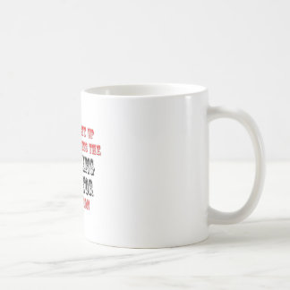 Verbazingwekkende redacteur in actie koffiemok
