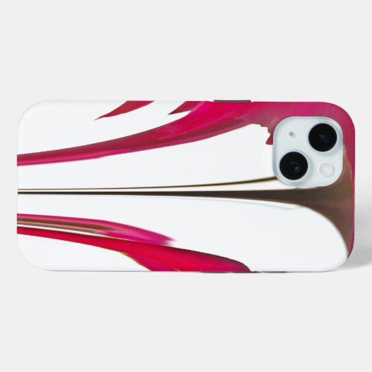 Verbazingwekkende Rode roos onder de witte hemel Case-Mate iPhone Case (Achterkant (horizontaal))