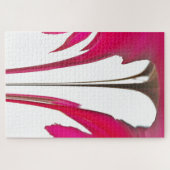 Verbazingwekkende rode roos onder de witte hemel.p legpuzzel (Horizontaal)