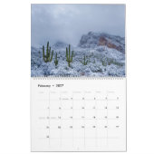 Verbazingwekkende Saguaros Kalender (Feb 2027)