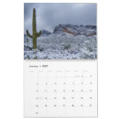 Verbazingwekkende Saguaros Kalender (Jan 2027)