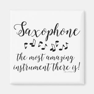 Verbazingwekkende saxofoon magneet