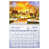 Verbazingwekkende schaakkalender kalender (Jan 2026)