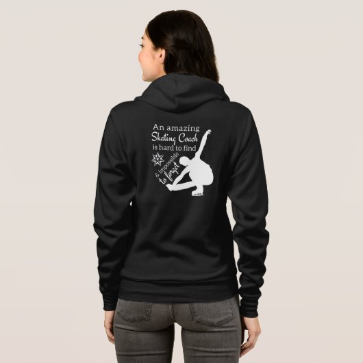 Verbazingwekkende schaatstrainer jas - jongetskate hoodie (Achterkant volledig)