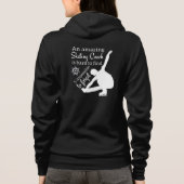 Verbazingwekkende schaatstrainer jas - jongetskate hoodie (Achterkant)
