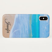 Verbazingwekkende Strand Tropische Scène Foto Cust Case-Mate iPhone Case (Achterkant (horizontaal))