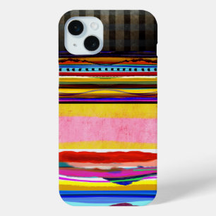 Verbazingwekkende strepen RUPYDETEQUILA moderne ku iPhone 15 Mini Hoesje