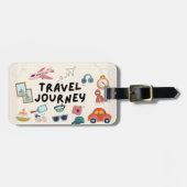 Verbazingwekkende Summer Travel Vibes Bagagelabel (Voorkant horizontaal)