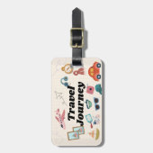 Verbazingwekkende Summer Travel Vibes Bagagelabel (Voorkant verticaal)