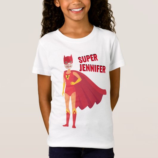Verbazingwekkende superheld Girl Birthday Gift Fab T-shirt (Voorkant)