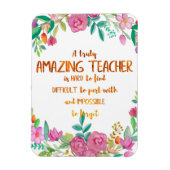 Verbazingwekkende taakomschrijving van de leraar magneet (Verticaal)