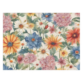 Verbazingwekkende tedere zomer tuin bloemen tafelkleed