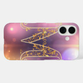 Verbazingwekkende Transparante Letter M Case-Mate iPhone Case (Achterkant (horizontaal))