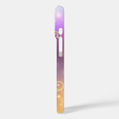 Verbazingwekkende Transparante Letter M Case-Mate iPhone Case (Achterkant / Links)