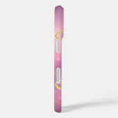 Verbazingwekkende Transparante Letter M Case-Mate iPhone Case (Achterkant / Rechts)