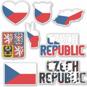 Verbazingwekkende Tsjechische Republiek vormt nati Sticker
