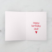 Verbazingwekkende vader! | Dochter en vader - Pap' Kaart (Binnen)