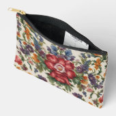 Verbazingwekkende verfijnde rode bloem en delicate etui (Open)