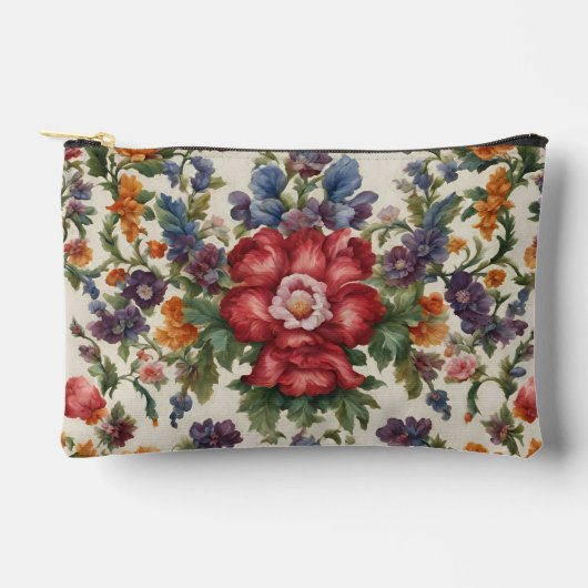 Verbazingwekkende verfijnde rode bloem en delicate etui (Voorkant)