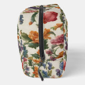 Verbazingwekkende verfijnde rode bloem en delicate toilettasje (Rechts)