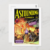 Verbazingwekkende verhalen (Dec, 1933) Briefkaart (Voorkant / Achterkant)