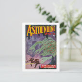 Verbazingwekkende verhalen (feb, 1936) briefkaart (Staand voorkant)