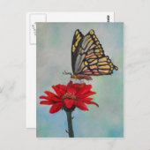 Verbazingwekkende vlinderkunst! briefkaart (Voorkant / Achterkant)