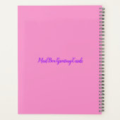 Verbazingwekkende Vriendin Day Planner (Achterkant)