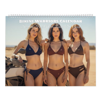 Verbazingwekkende Vrouwen in Bikinis Overleven & K Kalender