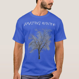Verbazingwekkende winter t-shirt