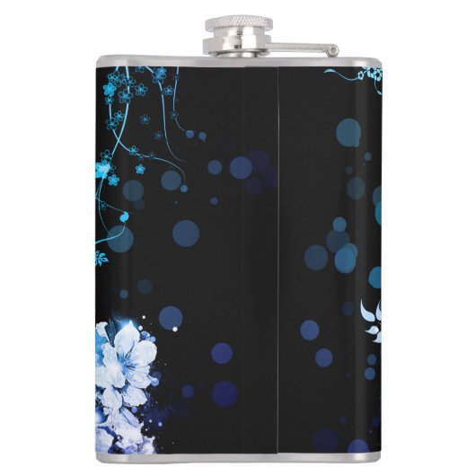 Verbazingwekkende wolf heupfles (Achterkant)