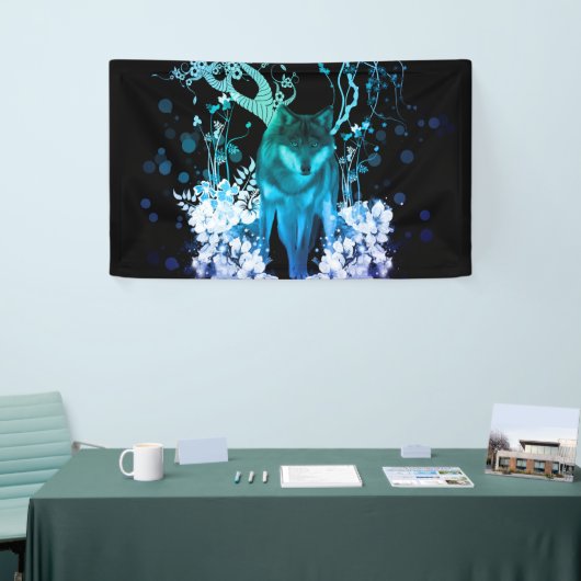 Verbazingwekkende wolf spandoek (Beurs)