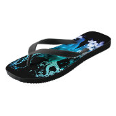 Verbazingwekkende wolf teenslippers (Schuin)