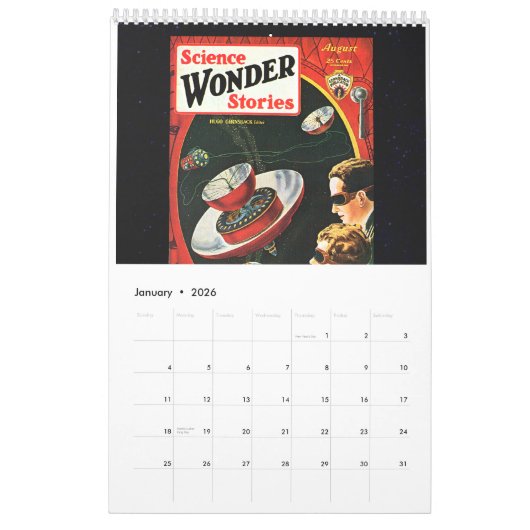 Verbazingwekkende Wonder! Agenda 2011 Kalender (Jan 2026)