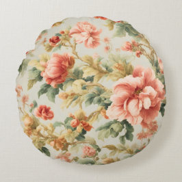 Verbazingwekkende zachte prachtige bloemen, blader rond kussen