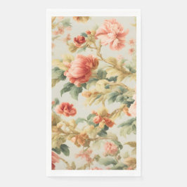 Verbazingwekkende zachte prachtige bloemen, blader servet