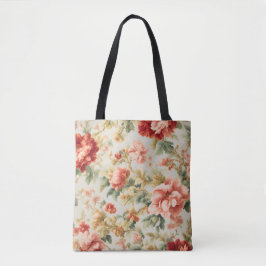 Verbazingwekkende zachte prachtige bloemen, blader tote bag