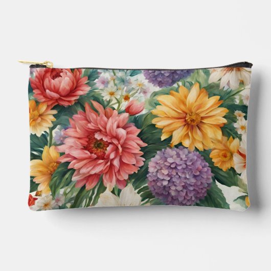 Verbazingwekkende zomertuin kleurrijke bloemen etui (Voorkant)