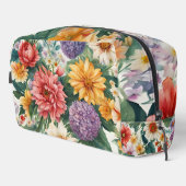 Verbazingwekkende zomertuin kleurrijke bloemen toilettasje (Rechterhoek)