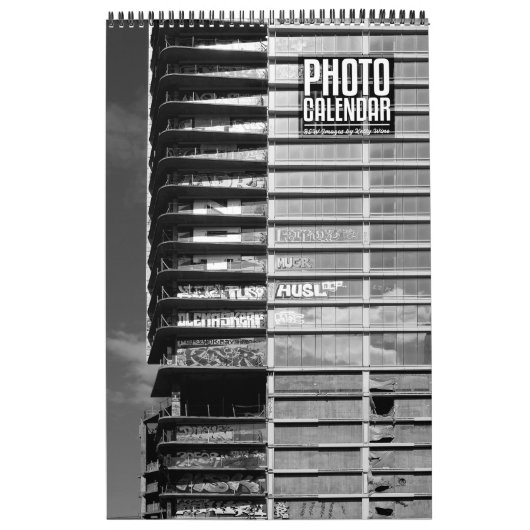 Verbazingwekkende zwart-wit fotografie kalender (Hoes)