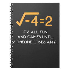 Verbeeld: Mathematicus Funny Wiskunde Nerd Notitieboek
