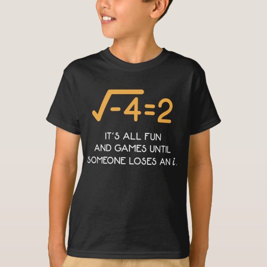 Verbeeld: Mathematicus Funny Wiskunde Nerd T-shirt (Voorkant)