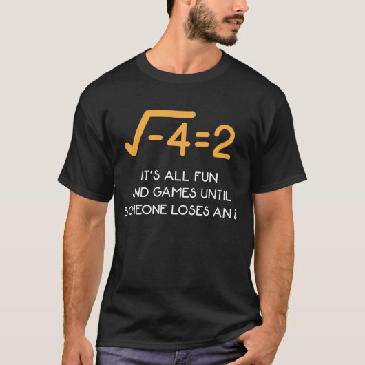 Verbeeld: Mathematicus Funny Wiskunde Nerd T-shirt (Voorkant)