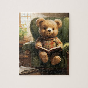 Verbeeldende Teddy Bear Jigsaw Plezier Legpuzzel