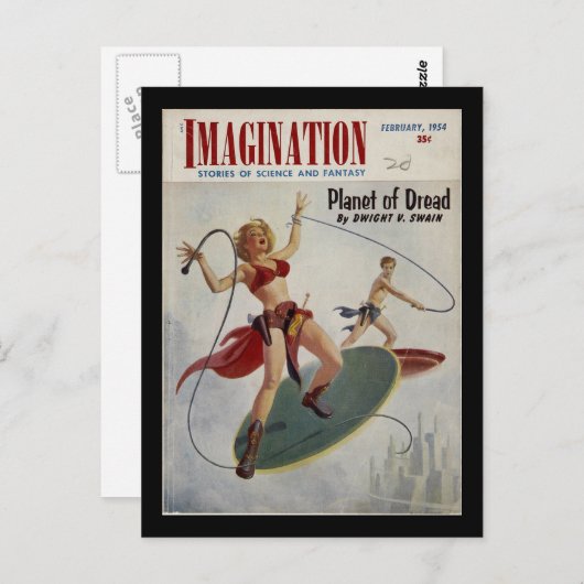 Verbeelding 02-54_Pulp Art Briefkaart (Voorkant / Achterkant)