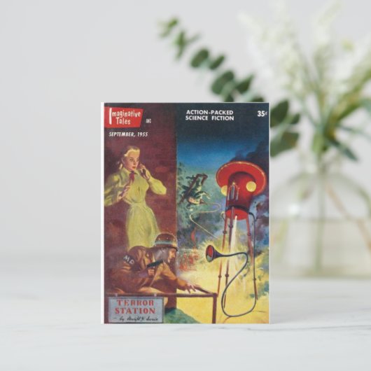 Verbeelding 10 briefkaart (Staand voorkant)