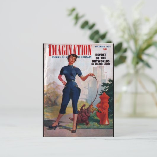 Verbeelding - 1954-12_Pulp Art Briefkaart (Staand voorkant)